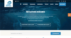 Desktop Screenshot of initiativesoceanes.org